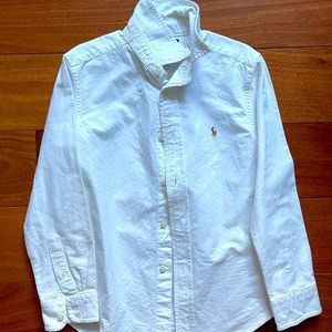 RL Boys Button Down  shirt Size 6